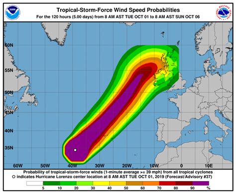 Hurricane Lorenzo Has Broken Records In The Atlantic The New York Times