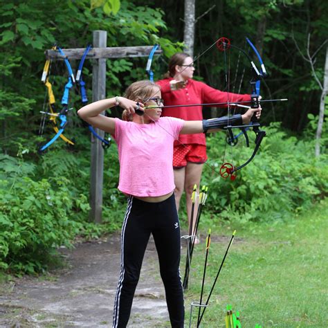 Camp Activities Horseback Riding Lessons Rock Climbing Archery