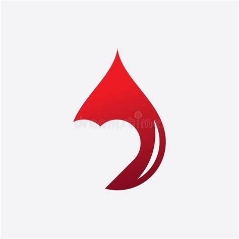 Blood Donors Icon Blood Logo Vector Illustration Stock Vector