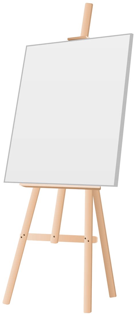 Painting Stand Easel Png Transparent Clipart Painting Stand