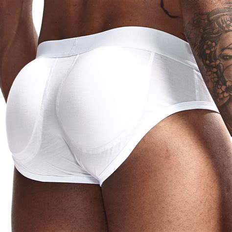 Jockmail Sexy Underwear Men Mens Butt Enhancing Padded Briefs Removable Pad Of Butt Lifter And