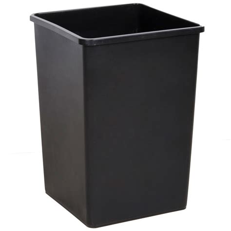 We're here to help outfit any space. Black 35 Gallon Square Trash Can