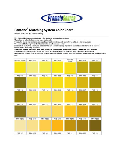 Pms Pantone Color Chart Printing Publishing