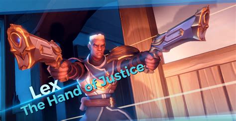 Lex The Hand Of Justice Coming To Paladins Champions Of The Realm In