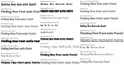 Finding Font Astic New Fonts