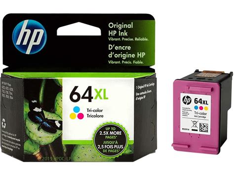 Hp 64xl Ink Cartridges 3 Colors Neweggca