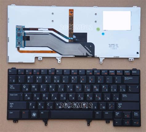 New Laptop Keyboard For Dell E6420 E6320 E6430 E6440 Russianspanishuk