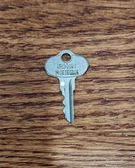 Vintage John Deere Lawn Tractor Mower Replacement Ignition Key Used