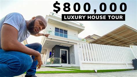 Whats Inside An 800k Lagos Mega Mansion Youtube