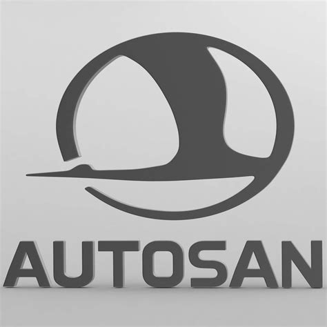 Autosan Logo 3d Model By 3dlogoman