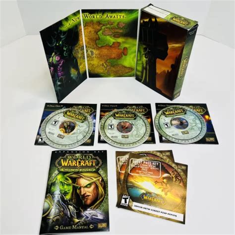 World Of Warcraft The Burning Crusade Expansion Set Pc Video Game Disc Picclick Au