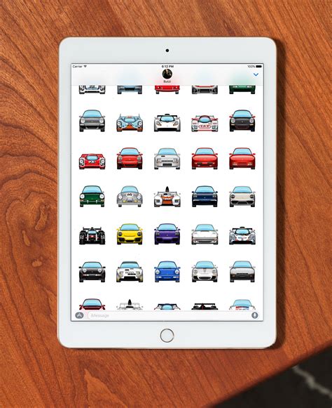 Porsche Emojis In Ios 10 Make Your Phone A Better Place