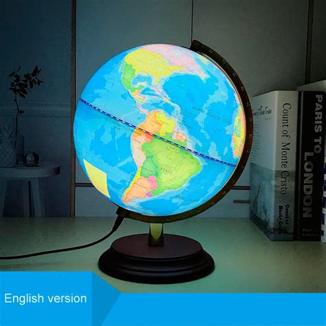 32cm Led Globe Earth World Map Ball Lamp Lighting Office 44 Off