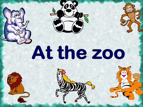 Animals At The Zoo Online Presentation