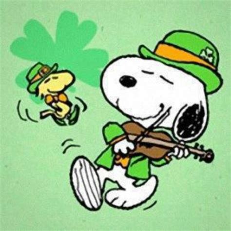 Image result for snoopy st patrick's day
