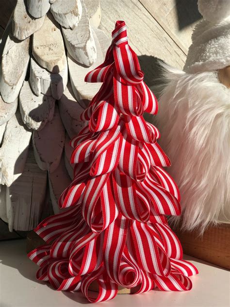 Candy Cane Christmas Tree Diy · Just That Perfect Piece