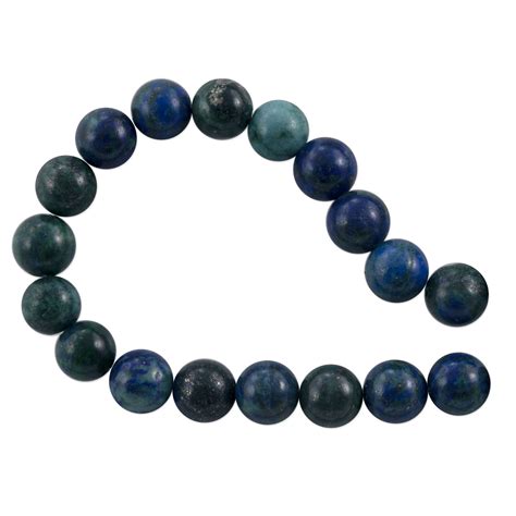 Valued Azurite Malachite Round Beads 8mm 15 Strand