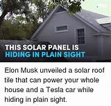 Elon Musk House Solar Roof Photos