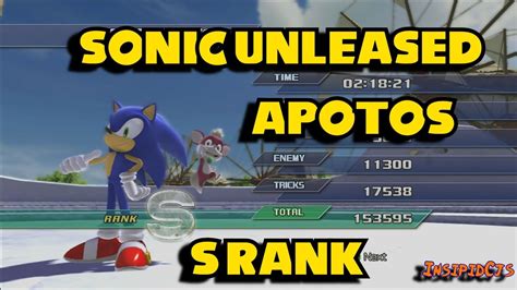 Sonic Unleashed Apotos Windmill Isle Main Day Stage Act 2 S Rank