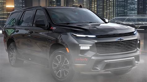 2025 Chevrolet Tahoe Z71 Redesign Shows Two Tier Led Fascia Albeit