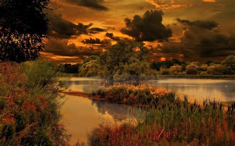 A Quiet Evening On The Lake Watch Online Hd Pictures Of Natural