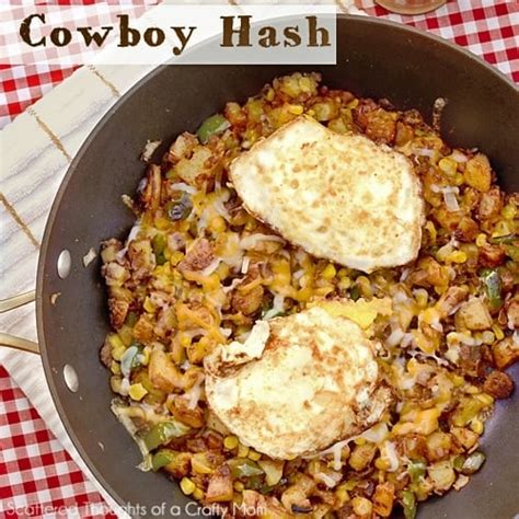 Cowboy Hash Aka Breakfast For Dinner Scattered Thoughts Of A Crafty