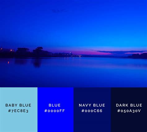 99 Shades Of Blue Color With Names Hex Rgb And Cmyk 2022 Colors