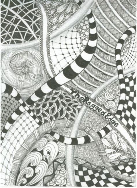 Patterns for doodling | 24 doodle patterns, zentangle patterns, mandala patterns. Zentangle Tutorials | KIDS & GLITTER