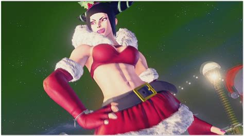 Street Fighter V Ce Juri Vs Menat Holiday Costume Sf5 Pc Mods Youtube