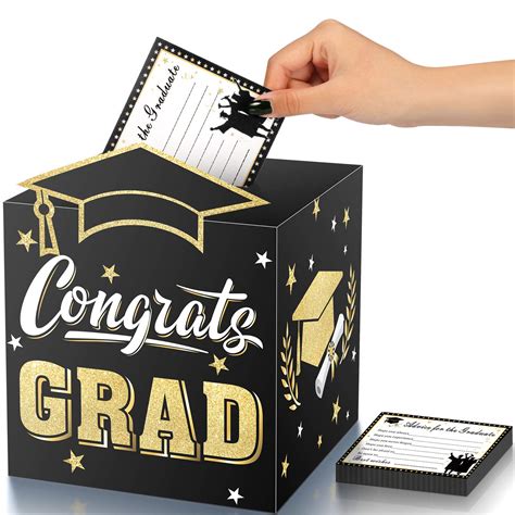 Buy Outus 30 Pieces Congrats Grad Card With A Holder Box 2023