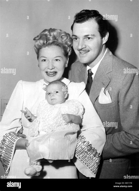 betty hutton poses with her two month old daughter lindsay briskin and