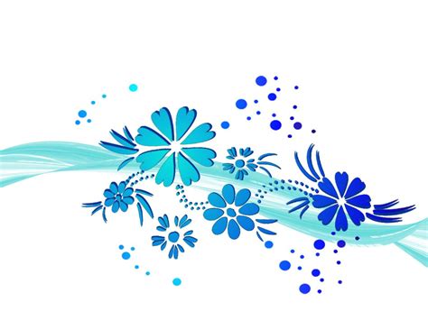 Lorene J Franklin Blue And White Flower Background Names Of Really