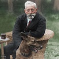The abdicated Kaiser Wilhelm II aged 81 in 1940 at his home in the ...