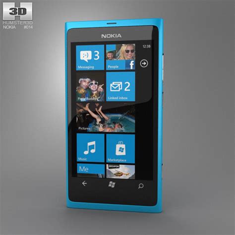 Nokia lumia 630 dual sim. Nokia Lumia 800 3D model - Humster3D