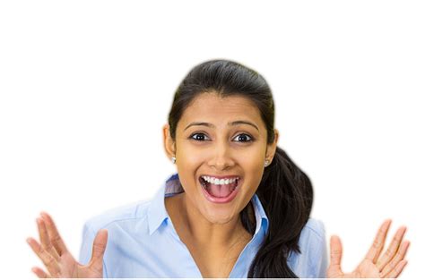 Indian Girl Surprise Face Png Images Free Download