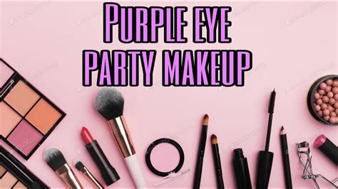 Purple Eye Makeup Tutorial By Deepika Youtube