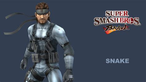 Super Smash Bros Brawl Snake By Raptorfan9000 On Deviantart