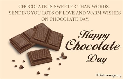 55 Chocolate Day Messages 2023 Chocolate Quotes Wishes