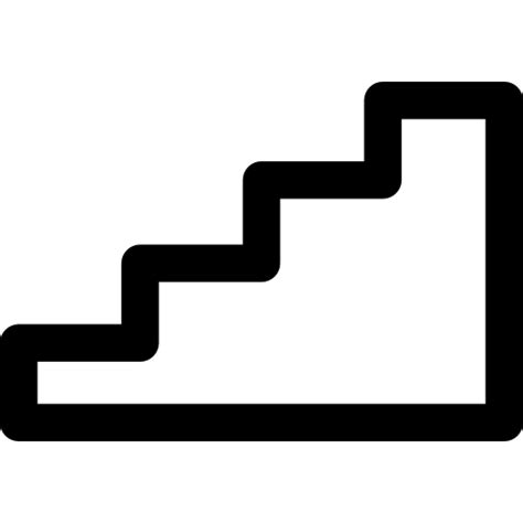 Ascend Stairs Steps Icon