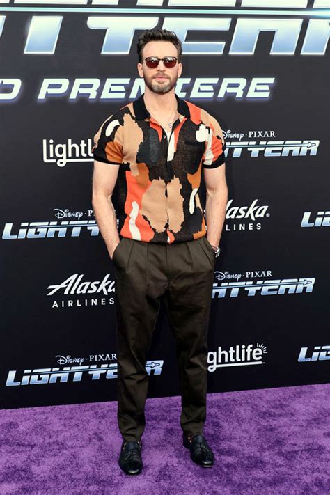 Chris Evans In Percival At The Lightyear Los Angeles Premiere