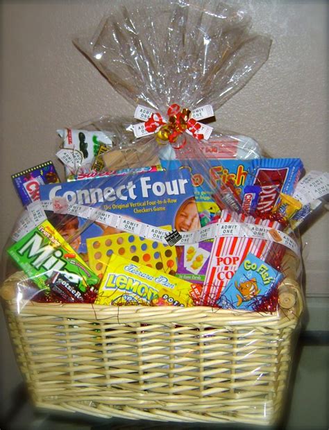 They're so easy to personalize. Family Game Night gift basket! audjiefied... | Fun Gift ...