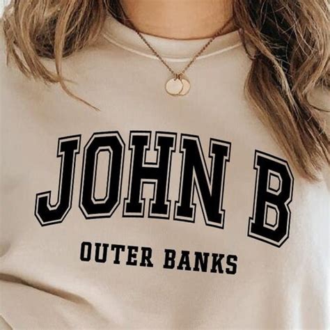 Outer Banks Sweatshirt John B Shirt Obx Sweatshirt Etsy