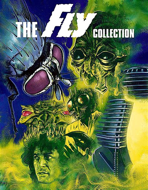 The Fly 5 Disc Collection Blu Ray Set Scream Factory Horror Fans
