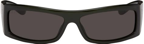 gucci green rectangular sunglasses gucci