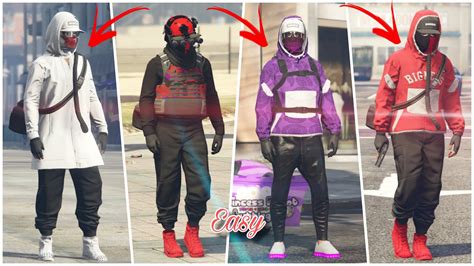 Gta 5 Online 4 Easy Asf Tryhard Outfits Using Clothing Glitches Not