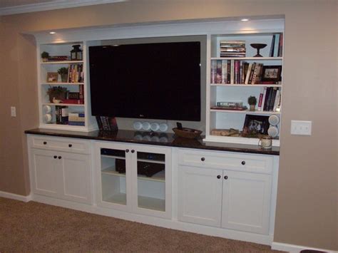 How to paint kitchen cabinets. White Cabinets Entertainment Center | Shaker Style ...