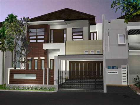 Sketsa rumah minimalis (denah rumah. Desain Rumah Minimalis 2 Lantai Type 150 - Gambar Foto ...
