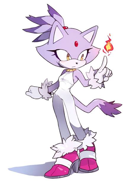 Blaze The Cat Blaze The Cat Sonic Fan Characters Sonic Hedgehog Art