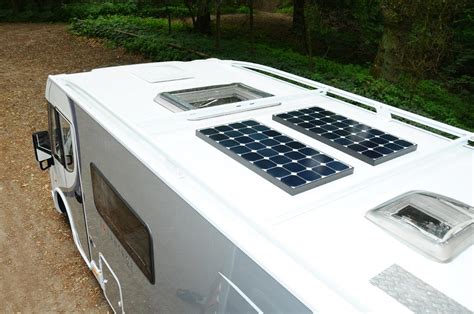 Removing snow from solar panels requires knowledge of working at height and knowing what tools can safely be used, without damaging your solar panels. Motorhome Solar Panel System 100/130 Watt roof mounted ...