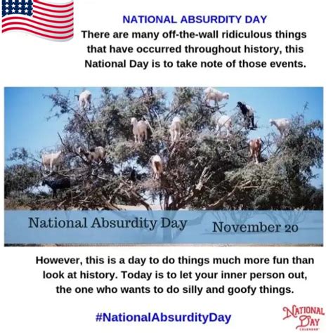 National Absurdity Day Template Postermywall